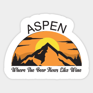 ASPEN Sticker